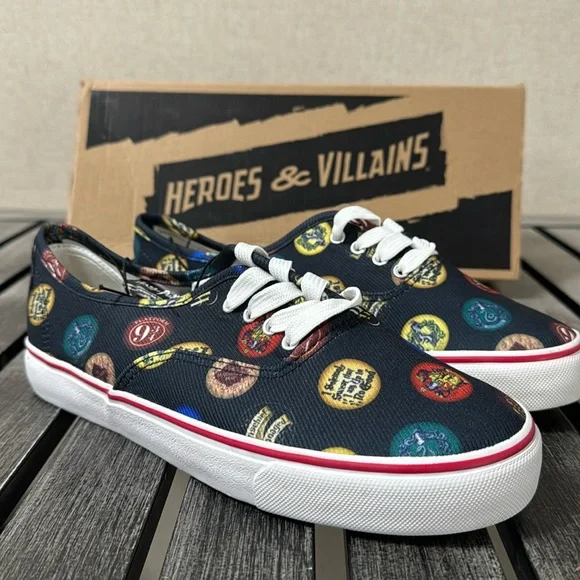 Harry Potter Van style unisex sneakers - Picture 1 of 9